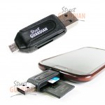 OTG/USB MicroSD/SD Memory Card Reader for Android Smartphones and Computers / Tablets